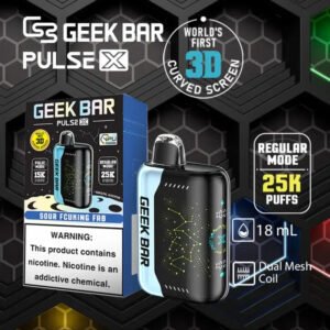 GEEK BAR Pulse X 星空 25000 抽巔峰之作 50mg 精準配比打造震撼擊喉感18mL 爆量規格告別續航焦慮 台灣現貨【買5送1優惠中】