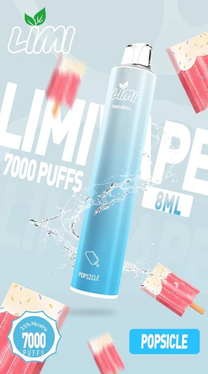 LIMI 7000抽 拋棄式主機 精密電量顯示 3.5% 順滑擊喉感 不掉味恆定輸出 定義恆定輸出的效能基準 台灣現貨:圖片 10