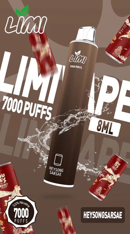 LIMI 7000抽 拋棄式主機 精密電量顯示 3.5% 順滑擊喉感 不掉味恆定輸出 定義恆定輸出的效能基準 台灣現貨:圖片 11
