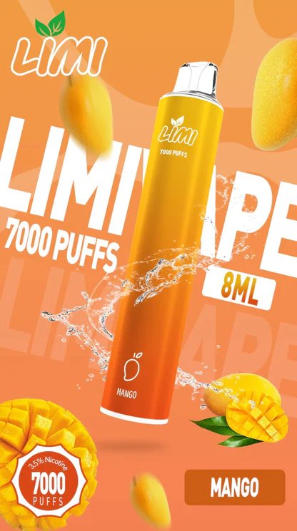 LIMI 7000抽 拋棄式主機 精密電量顯示 3.5% 順滑擊喉感 不掉味恆定輸出 定義恆定輸出的效能基準 台灣現貨:圖片 12