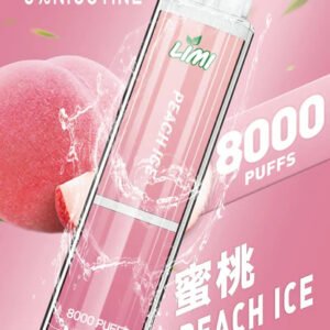 LIMI 8000抽 拋棄式主機 15ml 大容量不掉味 精密燈條顯示 3% 順滑擊喉感 穩定性能輸出 台灣現貨