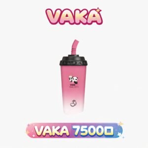 VAKA 熊貓奶茶杯 7500抽 15ml 大容量不掉味 恆定果韻還原 Type-C 快速續航 長效拋棄式主機 台灣現貨秒發